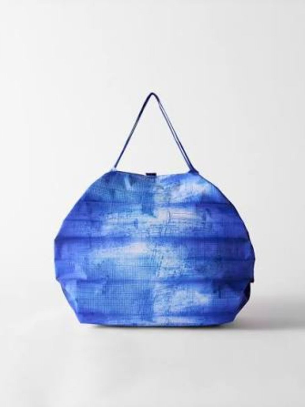 MARNA Shupatto Compact Foldable Eco Bag M Blue Japan 10th Anniversary Limited